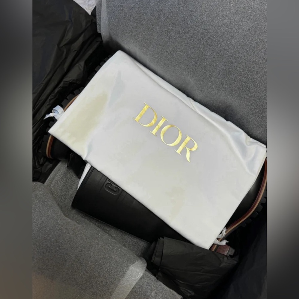 Christian Dior Black Leather Riding Boots - Picture 7 of 8